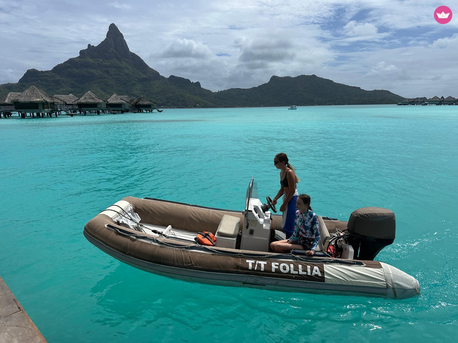 The dinghy for getting around